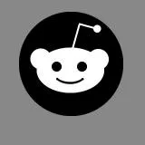 Reddit Dark icon