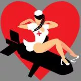 Medic Bomber pinup (alternate symbol)