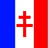 Drapeau Français croix de Lorraine 