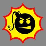 Serious Sam bomb logo