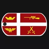 Denmark Dogtag