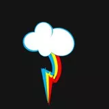 Rainbow Dash Cutiemark (why would you use this with such awesome emblems around here?)