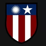 CBI red white blue shield star