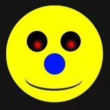 blue nose smiley