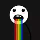 puking rainbows