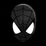 Spider-Man head Black Suit