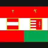 Flagge von Österreich-Ungarn Reich (Flag of Austro-Hungary Empire)