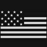 American Flag Black And White