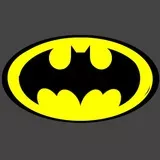 batman yellow grey