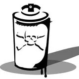 Deadly paint spray