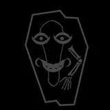 laughing coffin logo
