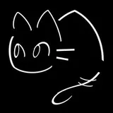 へのへのもへじ猫