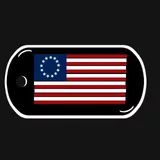 US Flag Dogtag