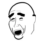 Apathetic Yao Ming (bald)