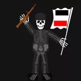 Toter Wehrmacht Soldat mit Karabiner 98K in der Hand