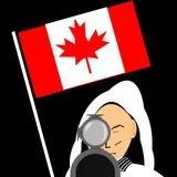 Sniper & Canadian Flag