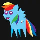 Pointy Pony Rainbow Dash