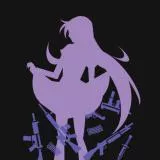 Senjougahara Hitagi - Guns from beneath the skirt