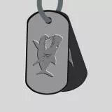 Megalodon Dog Tags