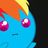 Rainbow Dash Chubby