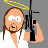 southpark jesus  rambo sniper