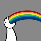 ASDF movie Guy Rainbow