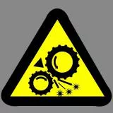 Warning Sign - Gear injury