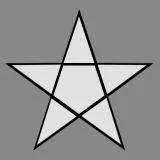 Star black and white