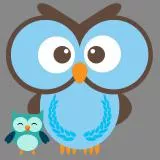Dad and Son Owl... this is for my son!!!