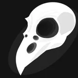 Raven skull