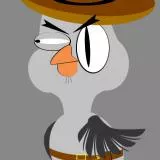 Owl Sheriff from KuTstupid Show/ Sova iz KuTstupid