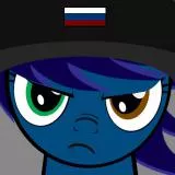 Russian soldier a pony | CHERBEUS42 OC