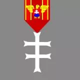 Bronzový Vojenný víťazný kríž  (z roku 1942) - 4. trieda.