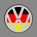 Silver German Volkswagen