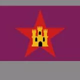 Left Castille Flag (Bandera Castilla Comunera)