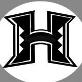 Hawaii H Logo - Black