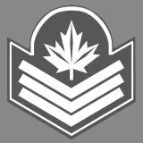 Canadian White and Grey Sergeant