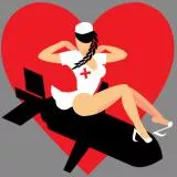Medic Bomber PInup Girl