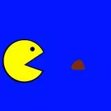 Pacman eat shit