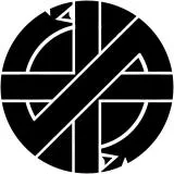 CRASS logo (UK punk band)