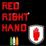 Red Right Hand Platoon- Black bg
