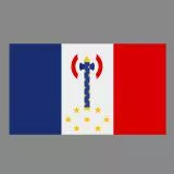 Vichy France ( or Régime de Vichy or  l'État français ) of presidential flag 