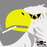 鷲/ハクトウワシ/smoke tsknm